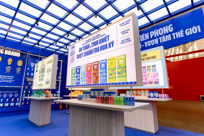 Lần đầu tiên, Vinamilk mang đến công chúng cái nhìn tổng thể về các công nghệ, tiêu chuẩn dẫn đầu thị trường 