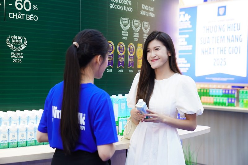 Vinamilk Green Farm cao đạm – dòng sản phẩm đầu tiên tại Việt Nam ứng dụng công nghệ siêu vi lọc – được Brand Finance đưa ra như một ví dụ điển hình về xu hướng đổi mới sản phẩm tại khu vực (Ảnh: Minh Anh). 