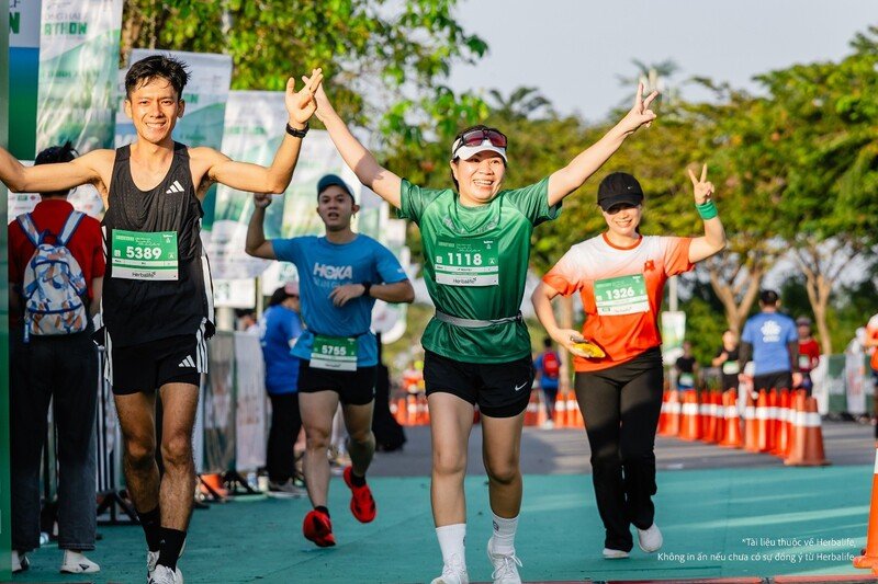  Runner đến từ Herbalife Việt Nam mạnh mẽ và bản lĩnh đền đường đua