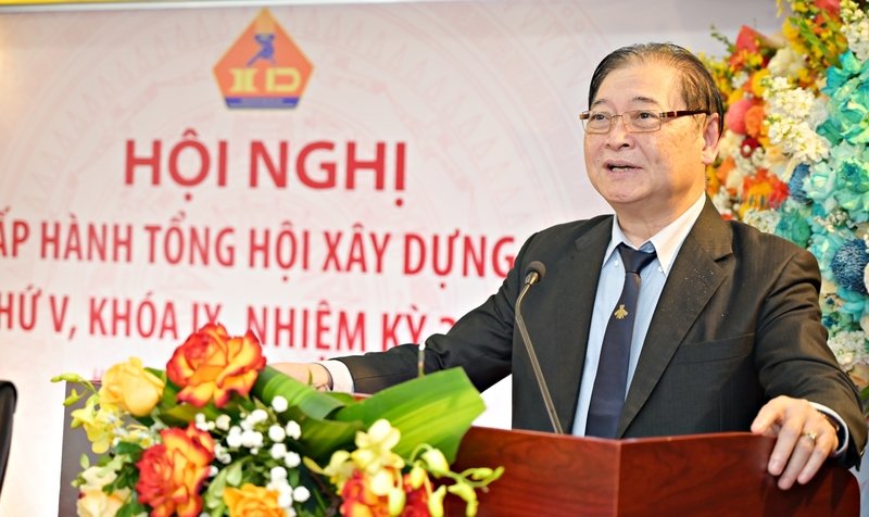 TSKH Phan Xuân Dũng - Chủ tịch VUSTA phát biểu tại Hội nghị.
