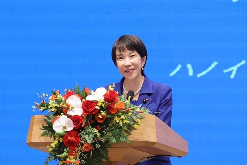 Thủ tướng Nhật Bản Takaichi Sanae: Việt Nam, đúng như tên gọi khác của Hà Nội là Thăng Long - nghĩa là 'rồng bay lên', đang phát triển với tốc độ hết sức ấn tượng - Ảnh: VGP/Nhật Bắc