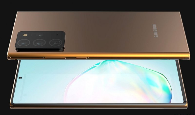 Samsung Note 20 qua ý tưởng từ Concept Creator không nhiều cải tiến về thiết kế lẫn cụm camera. Ảnh minh họa: Concept Creator.