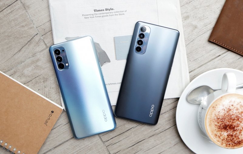 Người dùng có thể lên đời Oppo Reno4 và Reno4 Pro với giá tiết kiệm. Ảnh: Lam Thi.