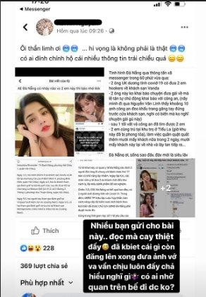 'Người tình tin đồn' của Quang Hải cho biết những bài đăng thiếu căn cứ trên mạng đã ảnh hưởng nhiều đến cuộc sống cũng như hình ảnh của cô.