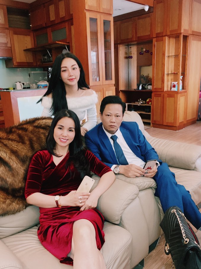 Nguyễn Như Ngọc thừa hưởng nét đẹp từ bố mẹ