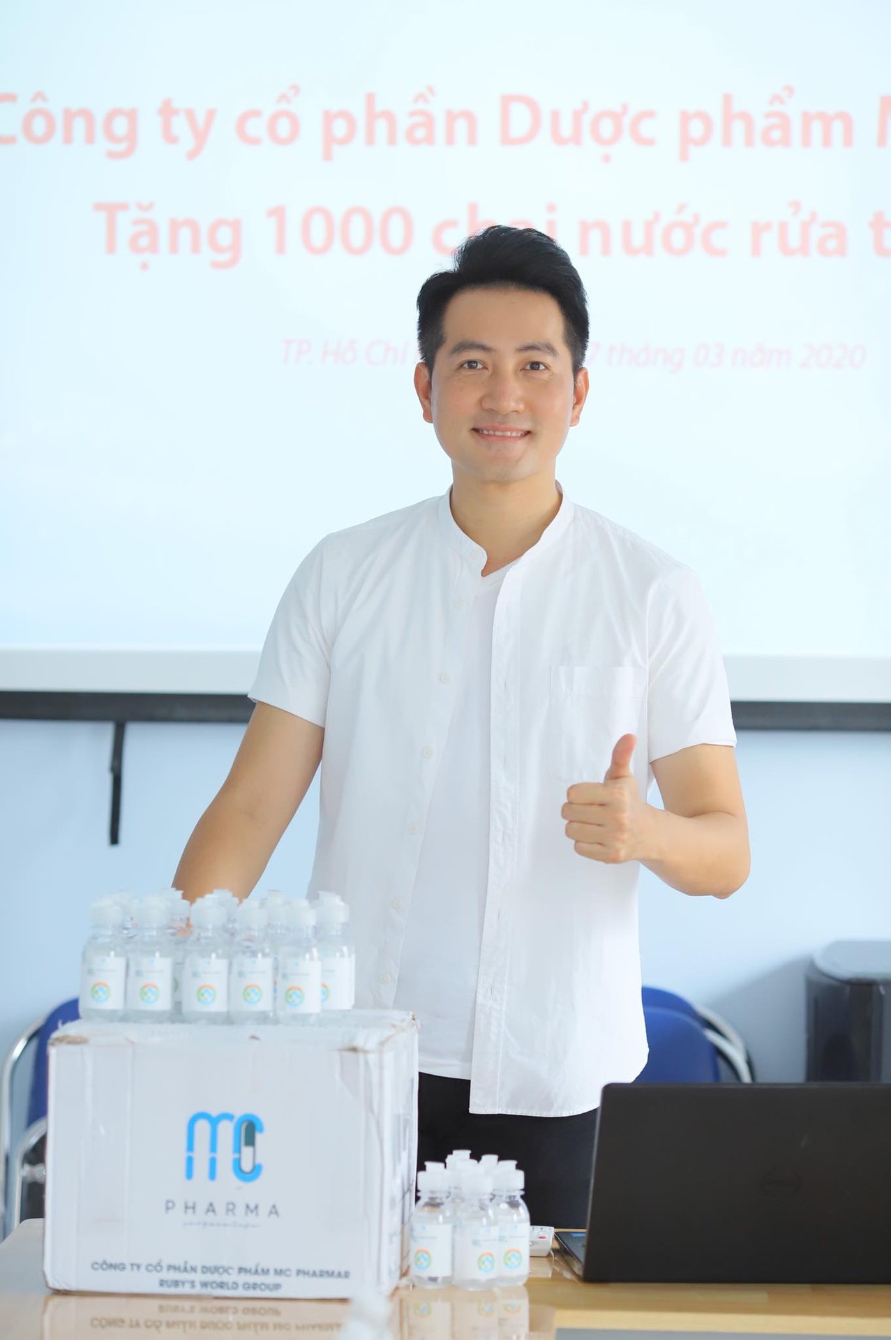 MC Pharma là thương hiệu được các đơn vị, tổ chức và nhiều Sao Việt lựa chọn là sản phẩm đồng hành chung tay cùng cộng đồng phòng chống đại dịch Covid-19.