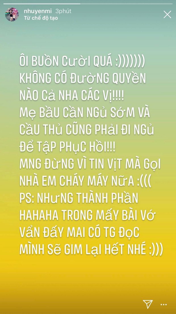 Chia sẻ của chị gái Quỳnh Anh.