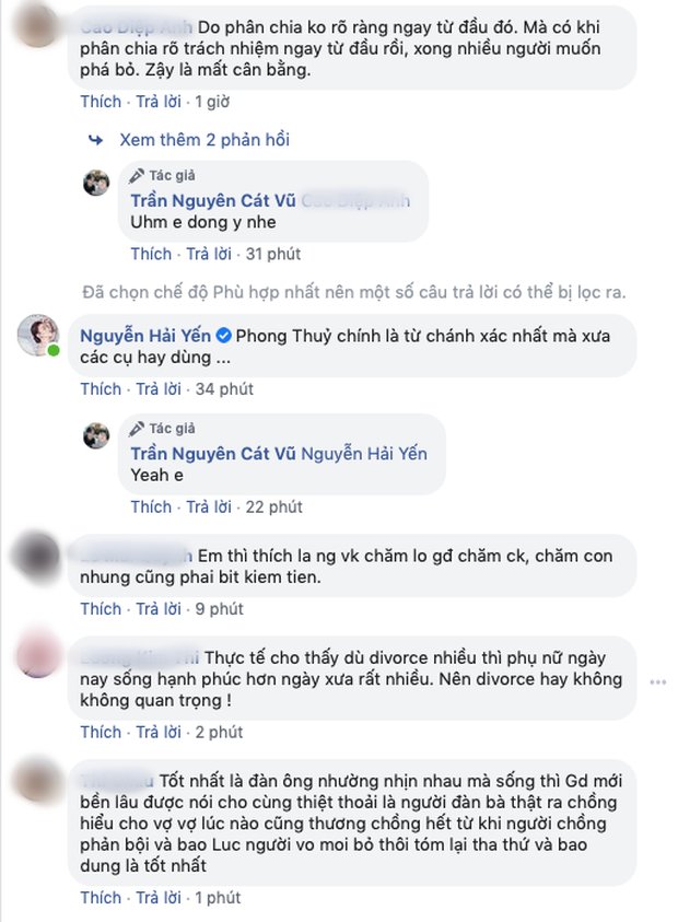 Ý kiến trái chiều của khán giả.