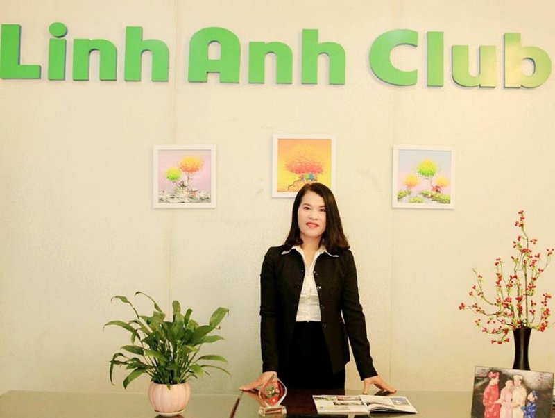 Bà Kiều Thúy Linh – Chủ nhiệm CLB Linh Anh