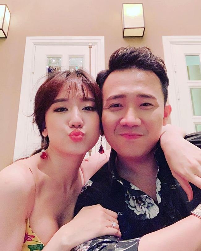 Hari Won có cuộc sống hôn nhân hạnh phúc với Trấn Thành.
