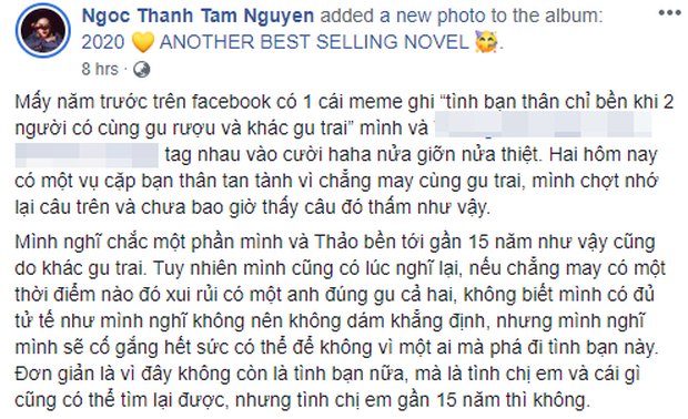 Dòng chia sẻ ẩn ý.