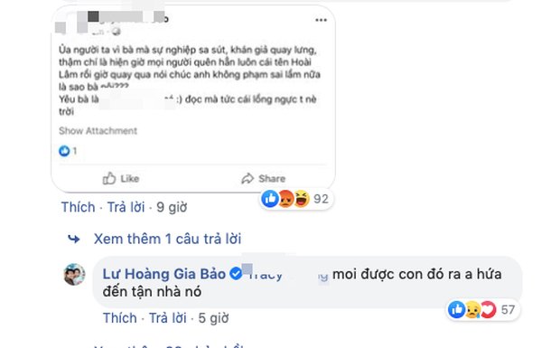 Bình luận của antifan