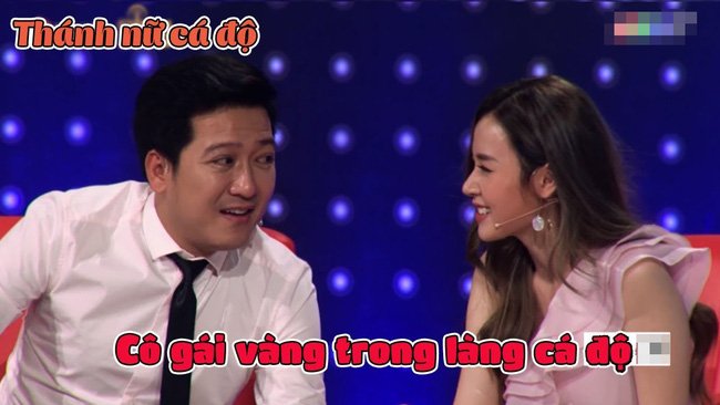 Cô đã thua Trường Giang trong một lần cá cược.