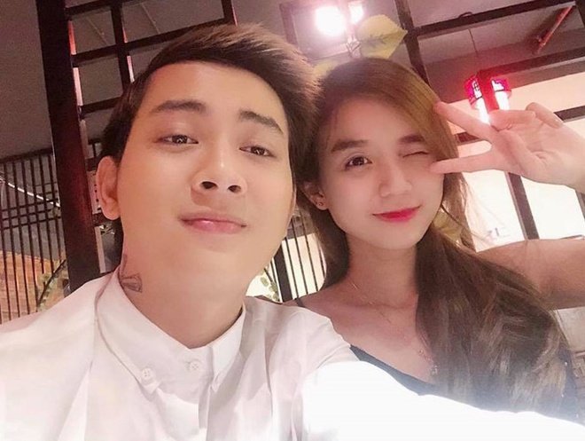 Hoài Lâm - Bảo Ngọc thời còn mặn nồng.