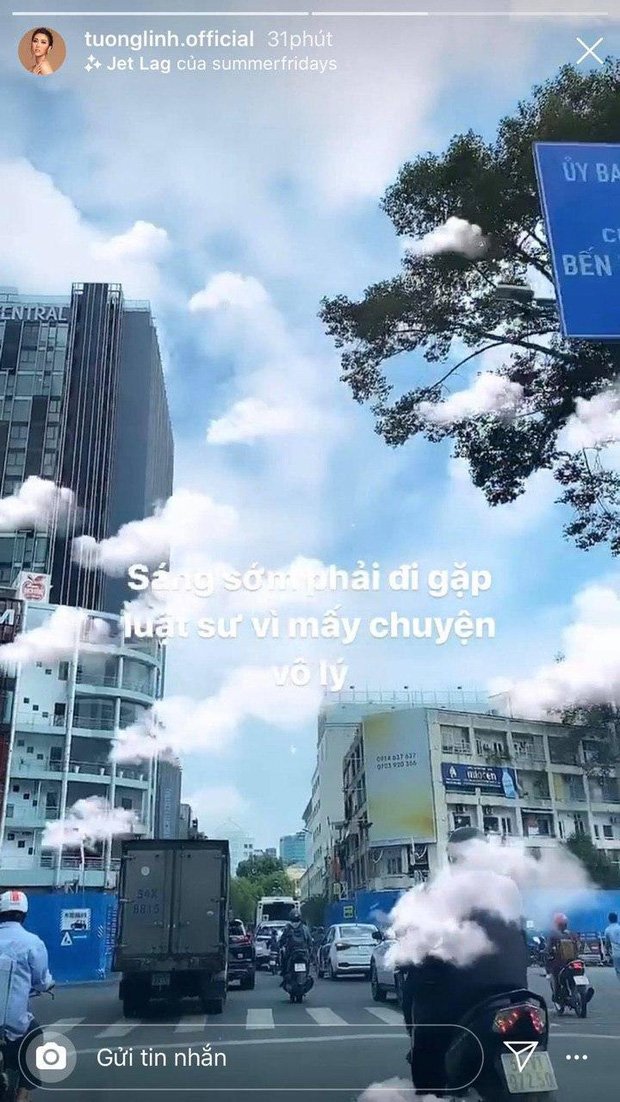 Dòng trạng thái gây chú ý.