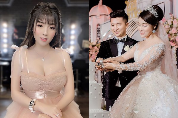 Vợ chồng Âu Hà My đã có đám cưới cổ tích.