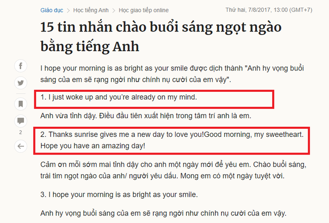 Thánh soi phát hiện đây có thể là sao chép từ tin nhắn trên mạng.