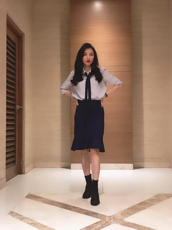 Mai Tường Vân có ngoại hình xinh đẹp.
