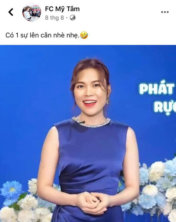 Trước đó, trên FC Mỹ Tâm cũng đăng hình 