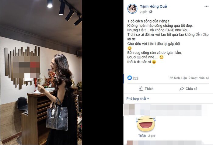 Status của Hồng Quế