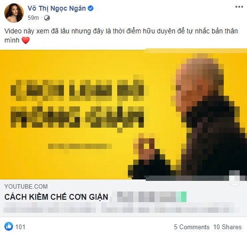 Động thái của Ngân 98
