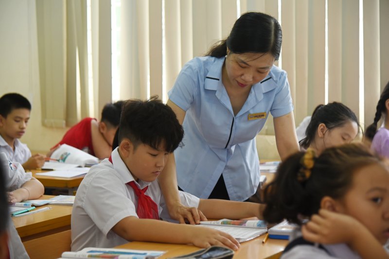 Cô Hoàng Liên Hương - cô giáo chủ nhiệm của thí sinh Nguyễn Phú Thái, cô cho biết: 