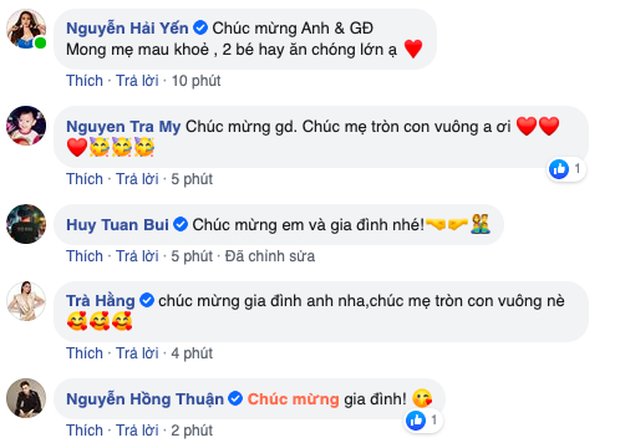 Nhiều sao Việt đã gửi lời chúc tới Khắc Việt