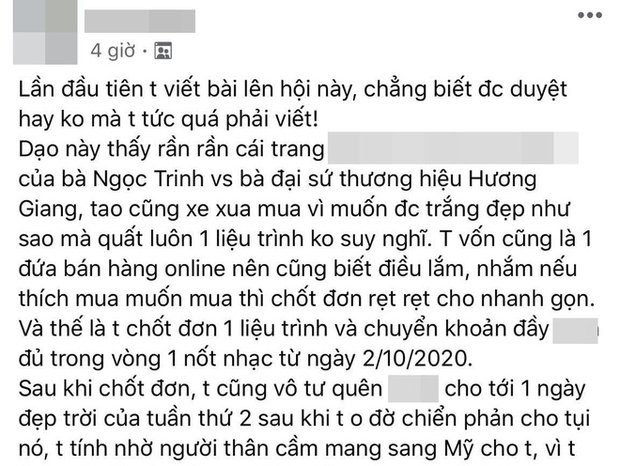 Bài đăng của khách hàng