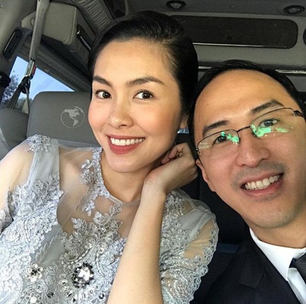 Hà Tăng hạnh phúc viên mãn bên chồng