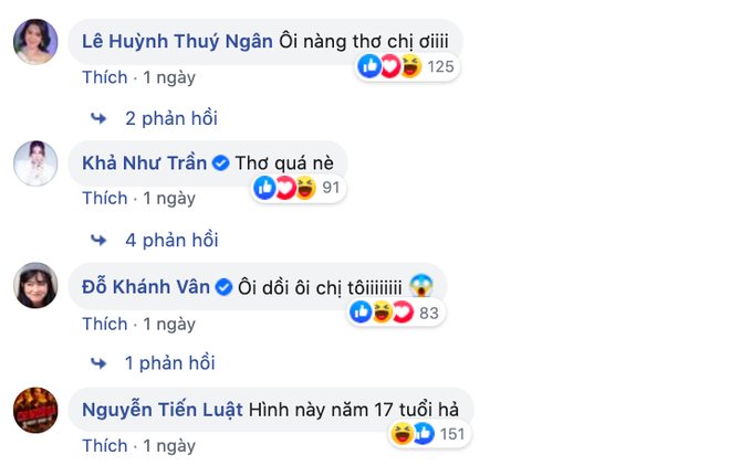 Lâm Vỹ Dạ chỉ mở tính năng bình luận cho những người bạn của mình.