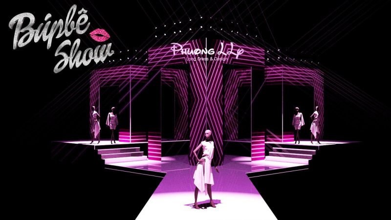 Sân khấu đẳng cấp quốc tế của Búp bê show