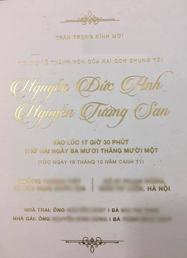 Được biết, ông xã của nàng hậu sinh năm 1991, hiện đang làm việc tại TP.HCM, cả hai đã quen nhau hơn 1 năm. Tuy nhiên đến thời điểm hiện tại, Tường San vẫn giữ kín thông tin về hôn phu đến phút cuối.