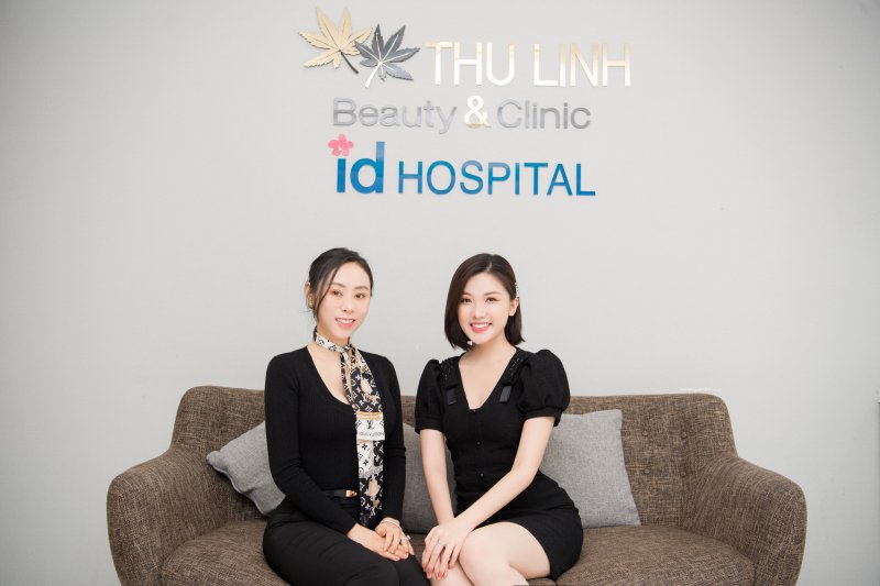 Ngô Thùy Linh và diễn viên Lương Thanh