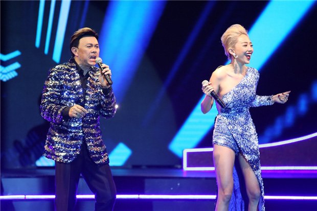 Tóc Tiên đã từng có màn trình diễn nổi bật với NS Chí Tài