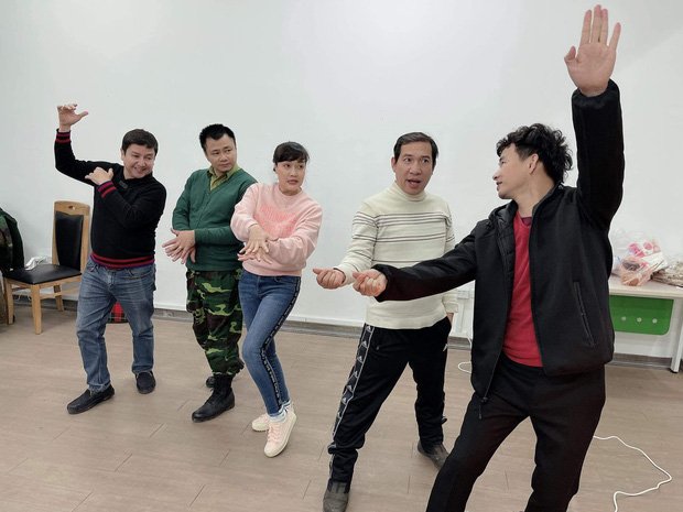 Hậu trường tập luyện Táo Quân
