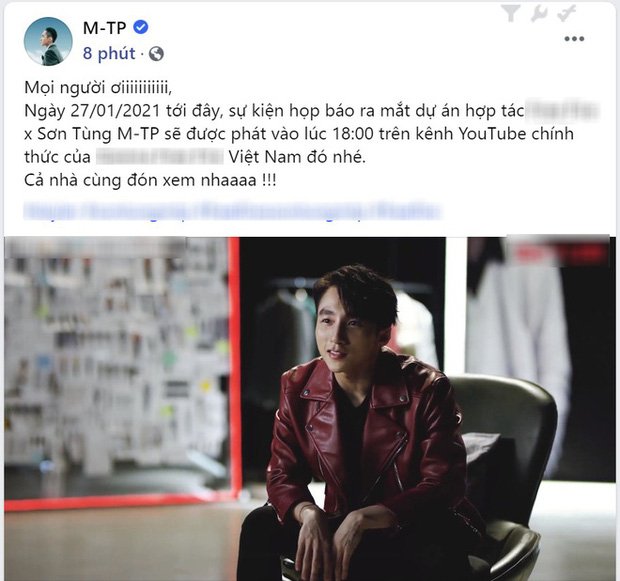Động thái của Sơn Tùng sau ồn ào tình cảm.