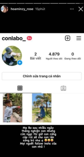 Hòa Minzy giải thích lý do vì sao giữ kín hình ảnh và danh tính của con trai