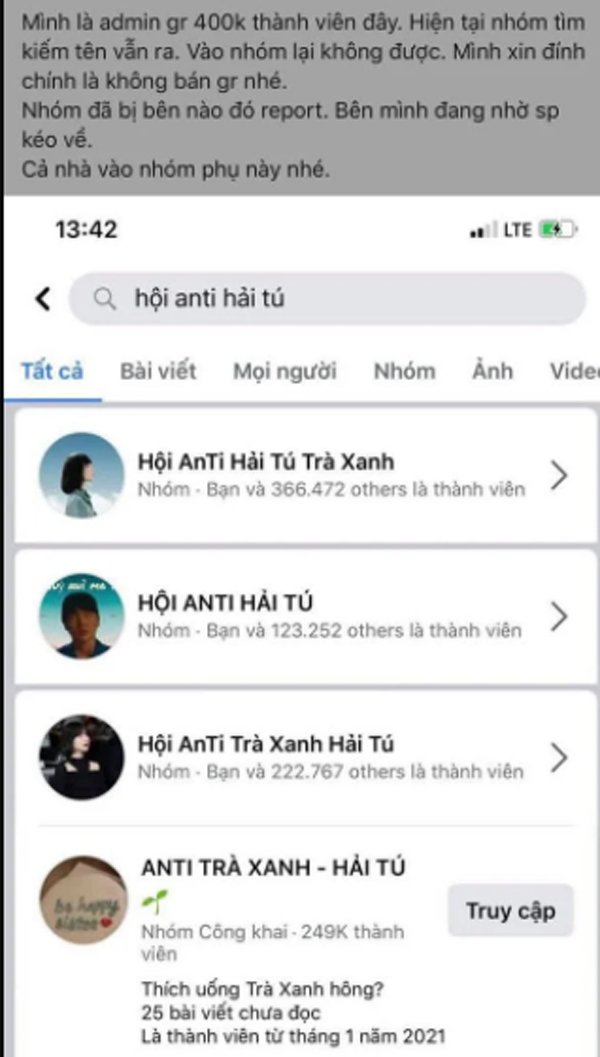 Hội anti Hải Tú