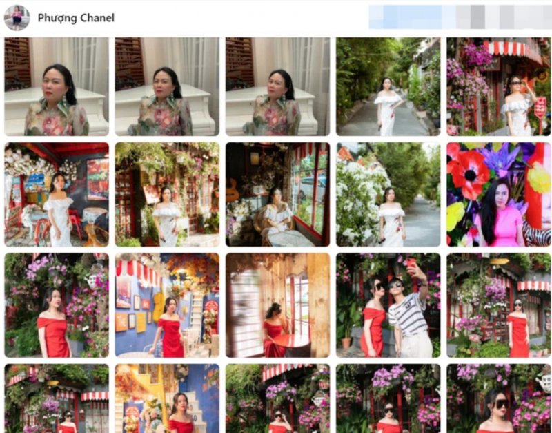 Từ rất lâu rồi trên trang cá nhân của Phượng Chanel không còn cập nhật hình ảnh chung với Quách Ngọc Ngoan