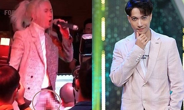 Sơn Thạch bị đụng chạm 