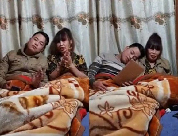 Triệu Hoa Cương còn nhõng nhẽo bên vợ hơn mình tới 35 tuổi.