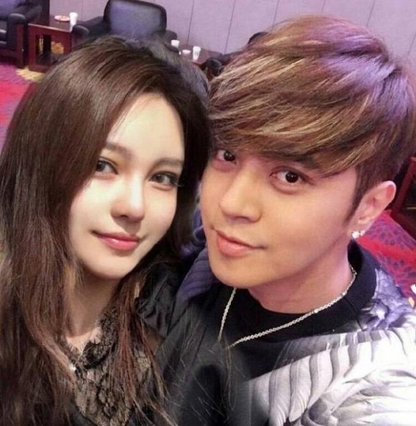 La Chí Tường và Châu Dương Thanh lúc còn mặn nồng.