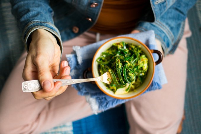 bà bầu ăn rong biển