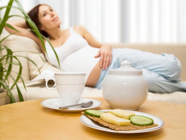 bà bầu ăn gì vào buổi tối