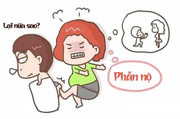 bà bầu dễ cáu