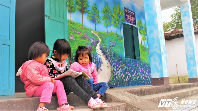 Ảnh: Ngôi làng bích họa độc đáo của người Dao nơi biên giới