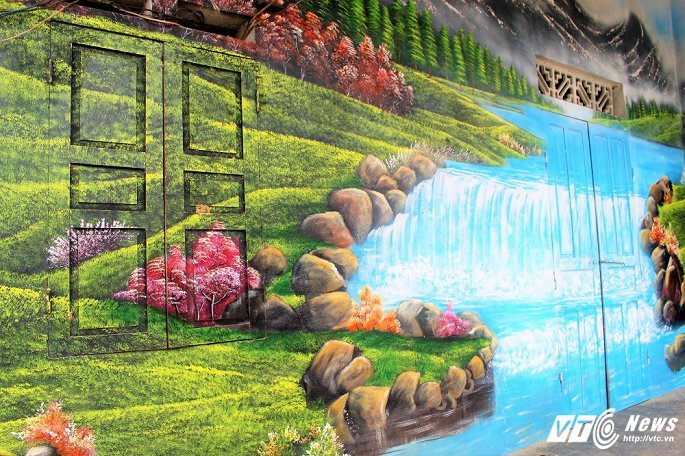 Ảnh: Ngôi làng bích họa độc đáo của người Dao nơi biên giới