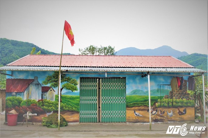 Ảnh: Ngôi làng bích họa độc đáo của người Dao nơi biên giới