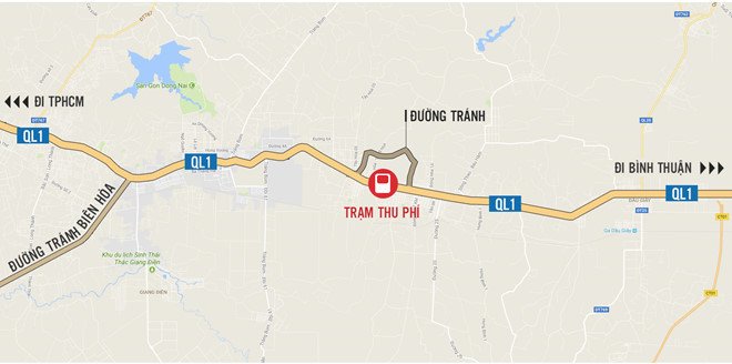 Tài xế trả tiền lẻ, đòi thối đúng 100 đồng ở BOT tuyến tránh Biên Hòa