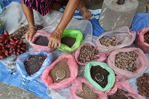Hương sắc tự nhiên ở chợ phiên núi rừng Hoàng Su Phì